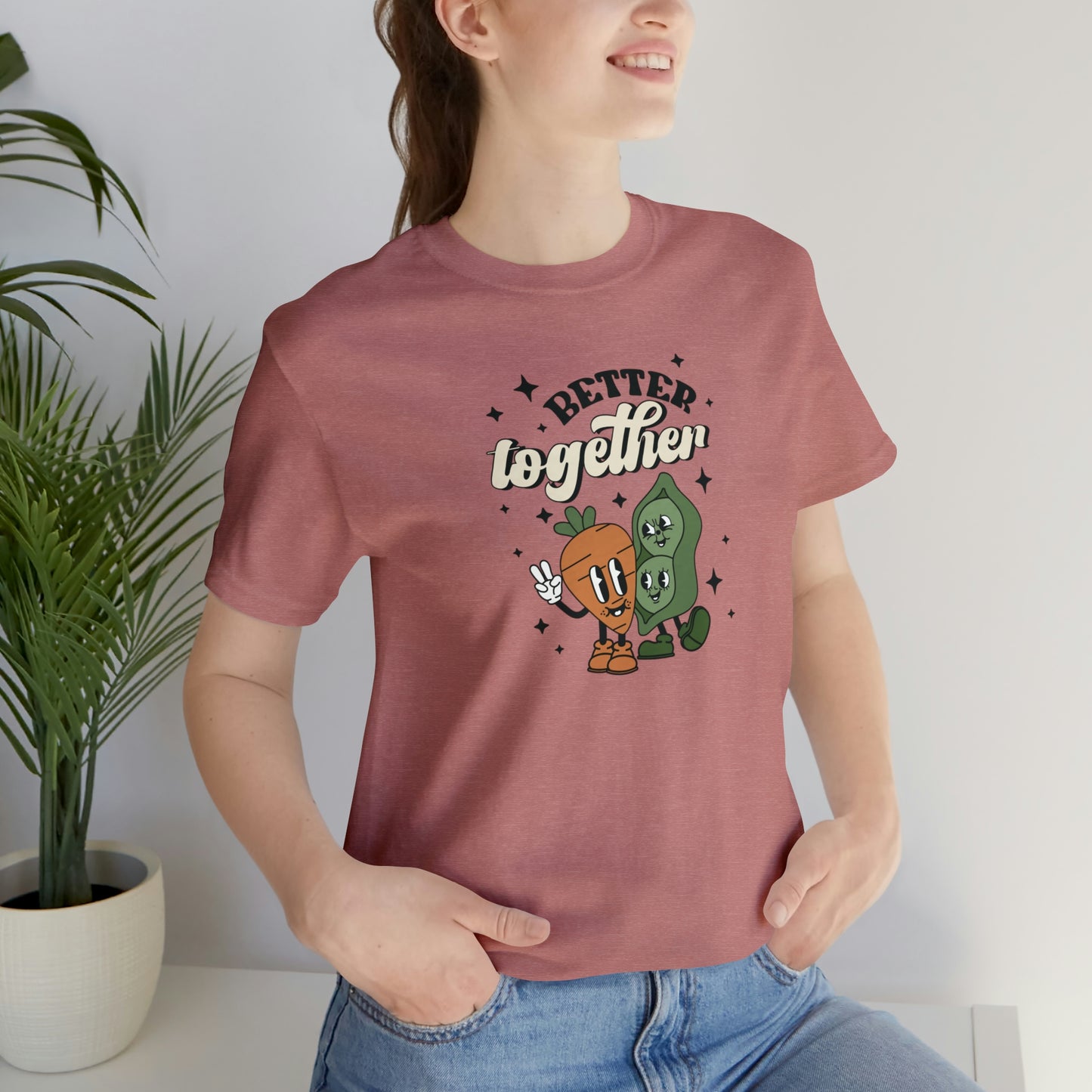 Better Together Print Jersey Short Sleeve Tee