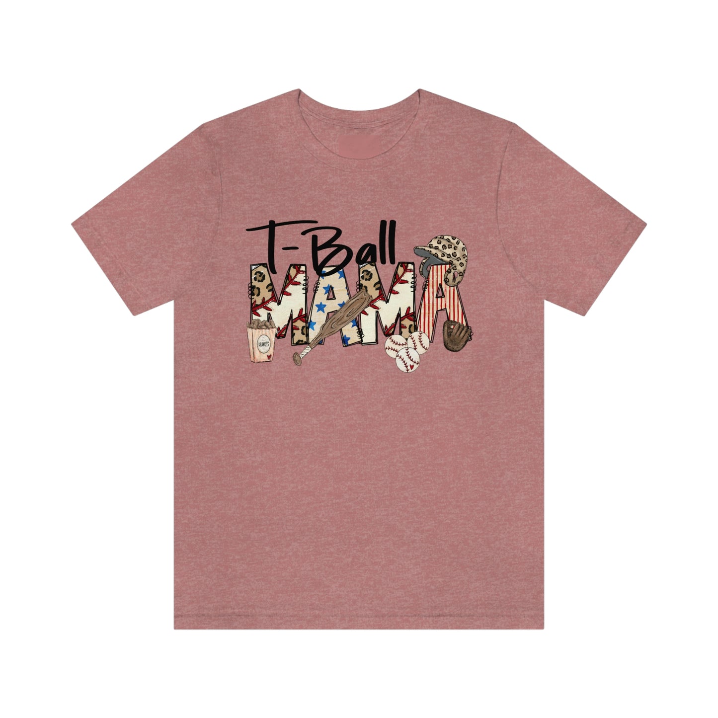 T-Ball Mama Unisex Jersey Short Sleeve Tee