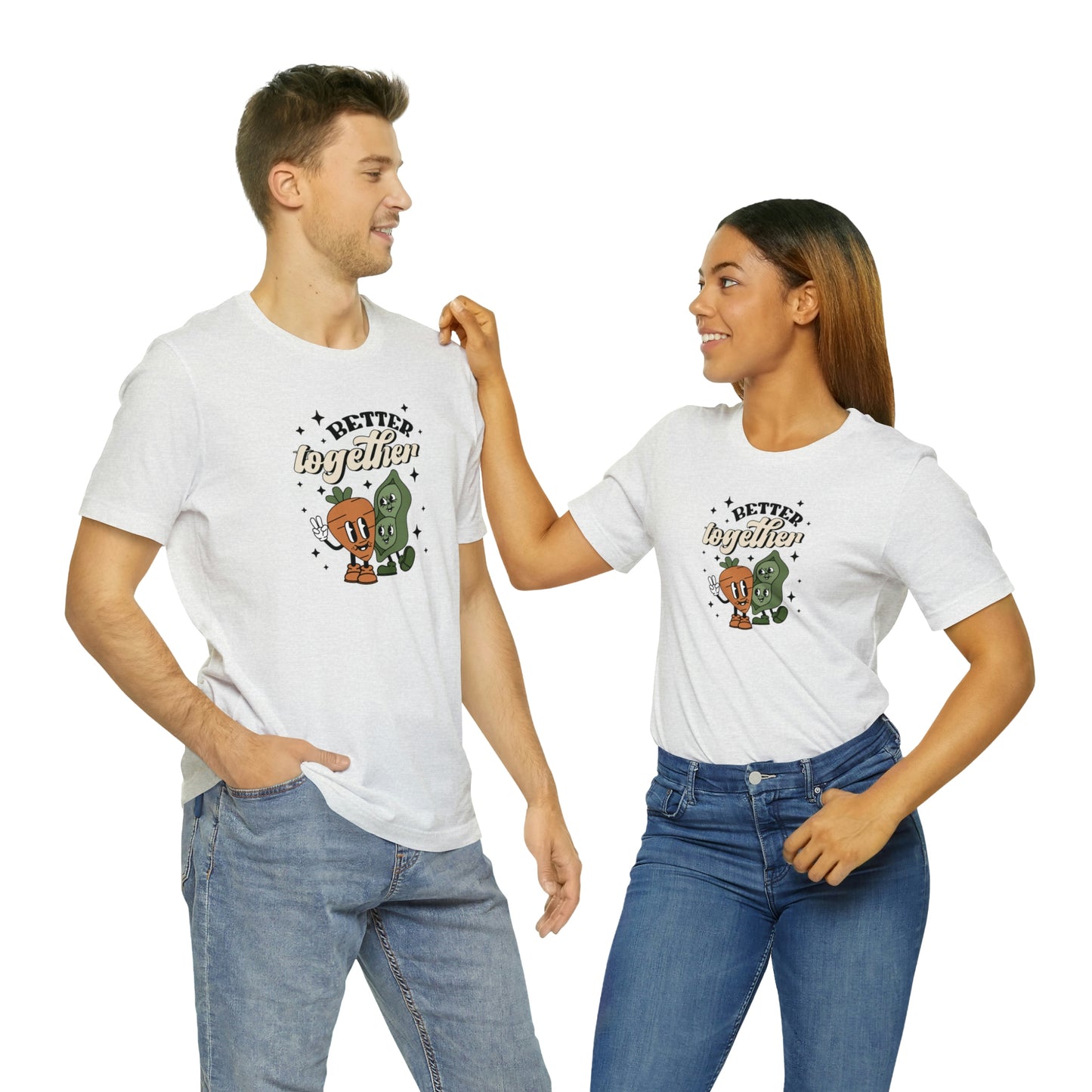 Better Together Print Jersey Short Sleeve Tee