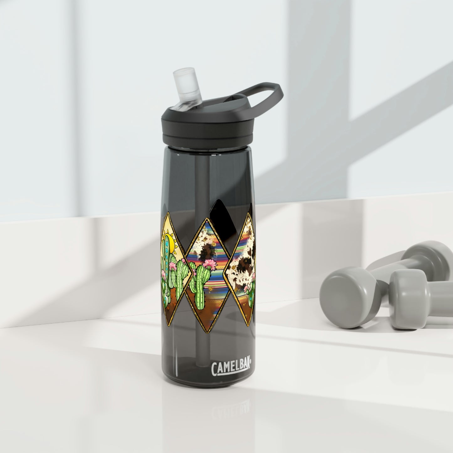 Western Cactus Print, CamelBak Eddy® Water Bottle, 20oz\25oz