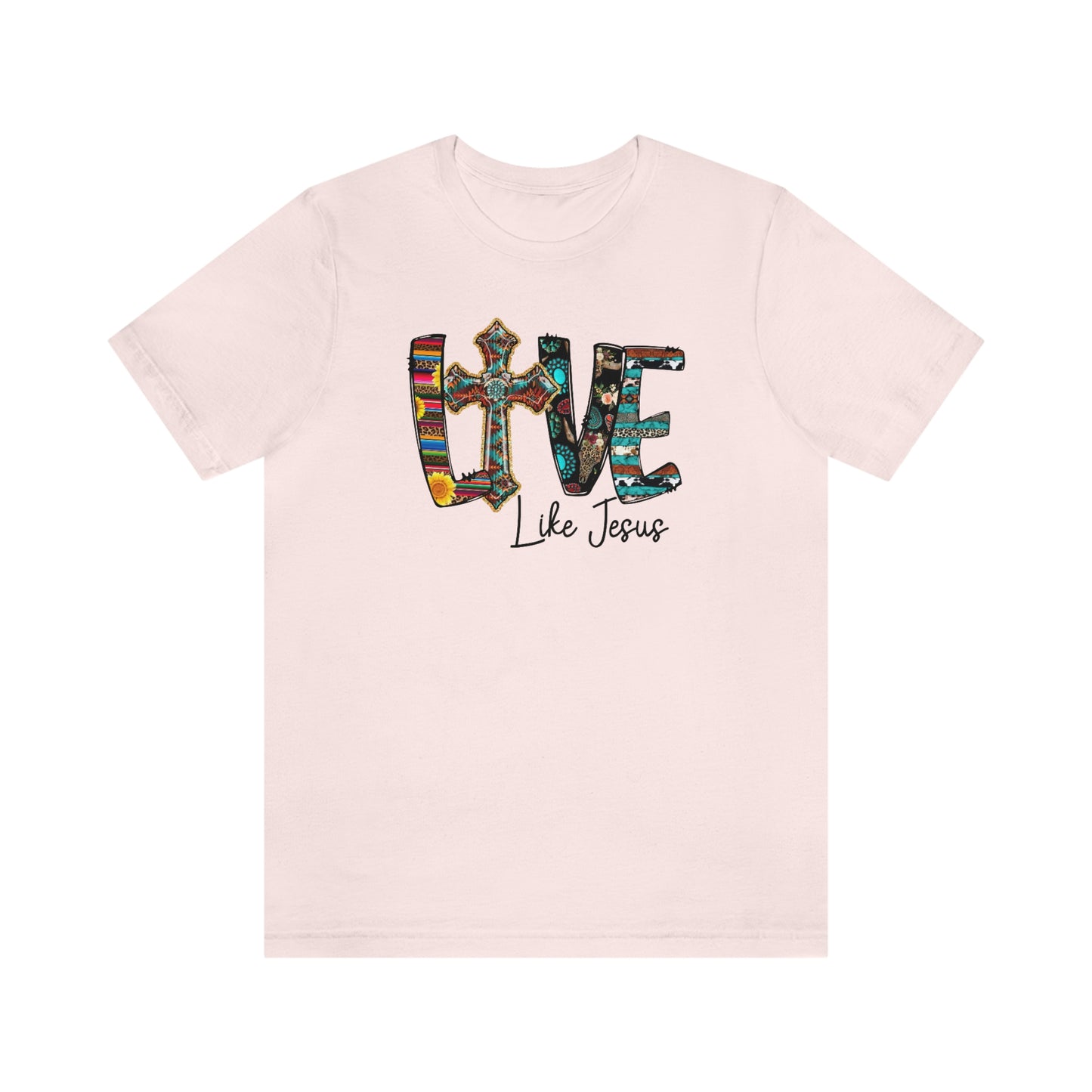 Live Like Jesus Unisex Jersey Short Sleeve Tee