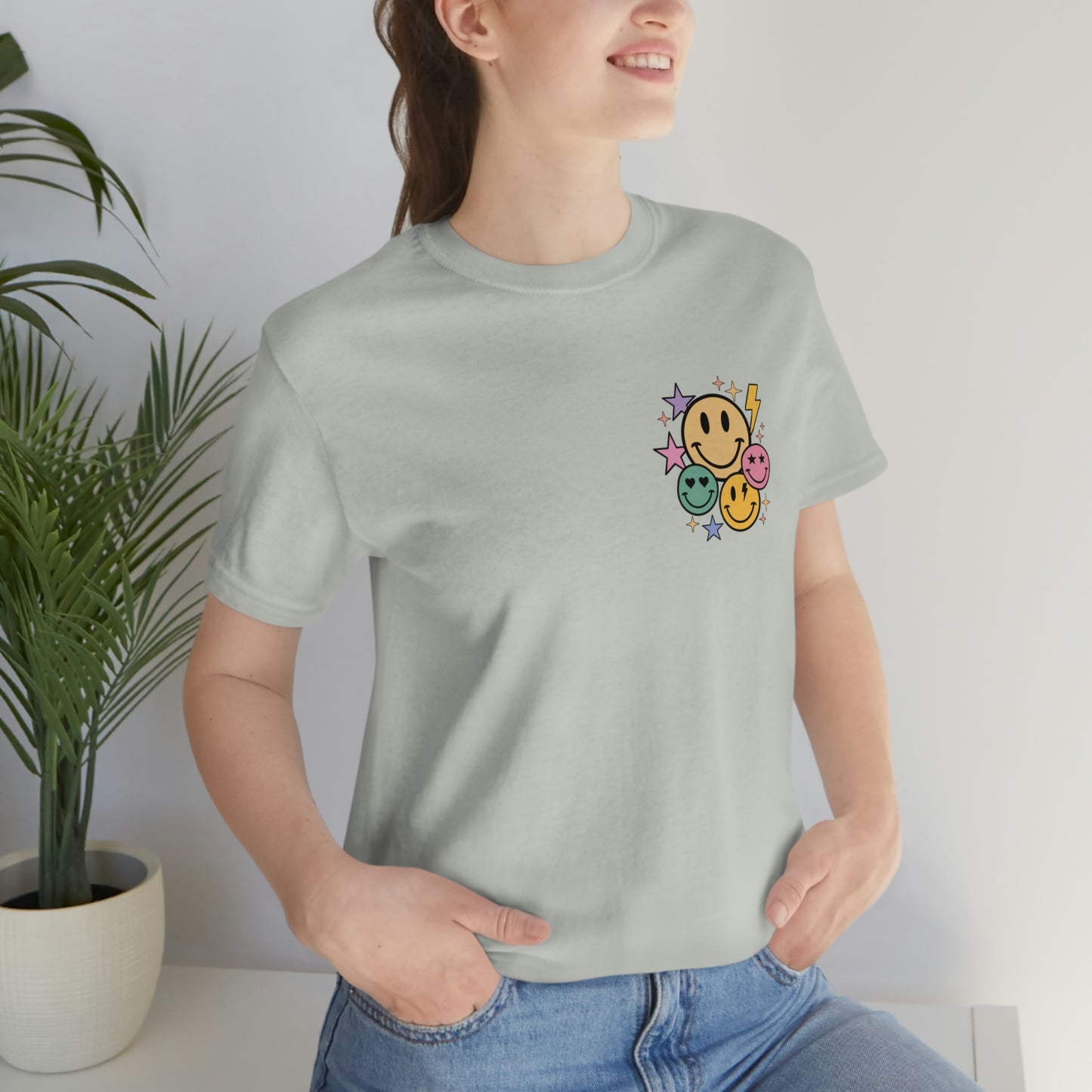 You Are, Smiley Faces, Jersey Short Sleeve Tee
