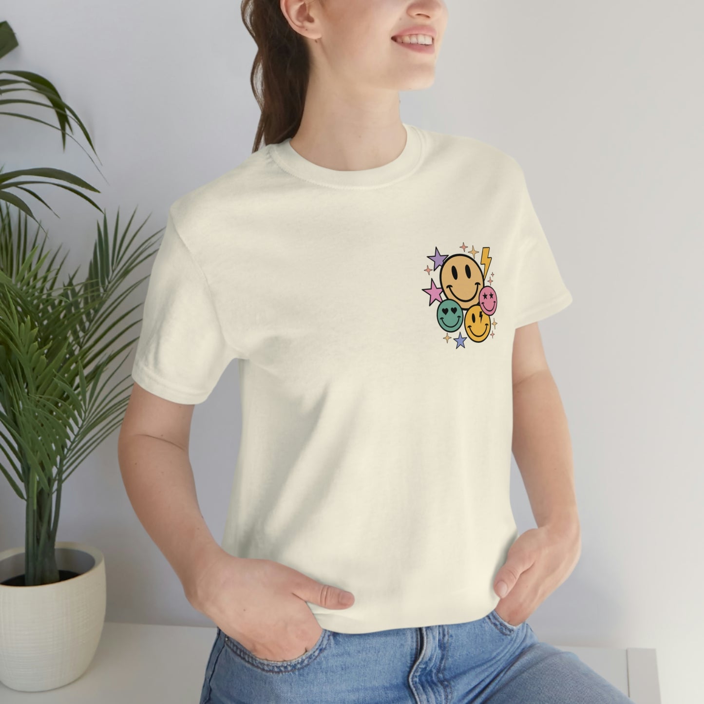 You Are, Smiley Faces, Jersey Short Sleeve Tee