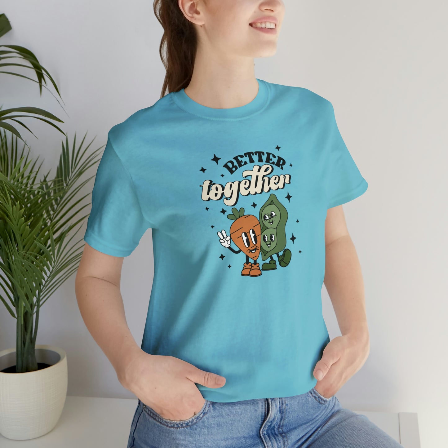 Better Together Print Jersey Short Sleeve Tee