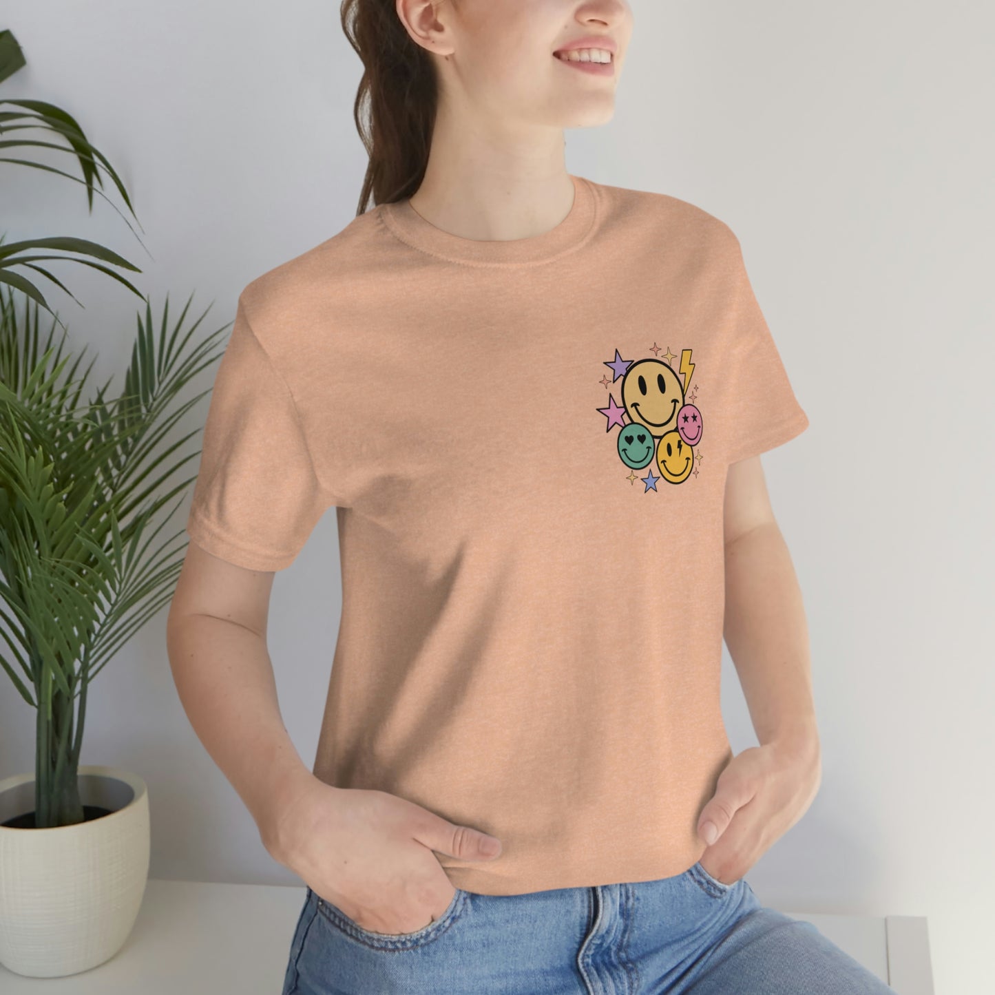 You Are, Smiley Faces, Jersey Short Sleeve Tee