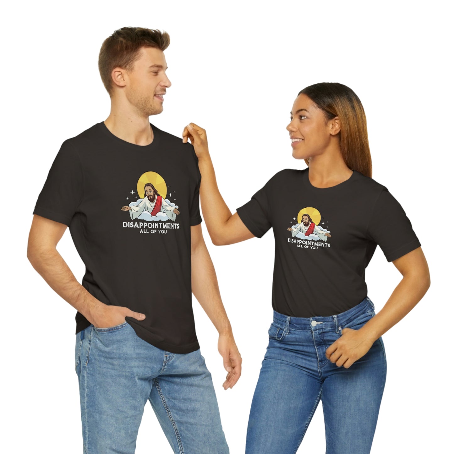 Funny Jesus, Disappointments All Of You, Jersey Short Sleeve Tee