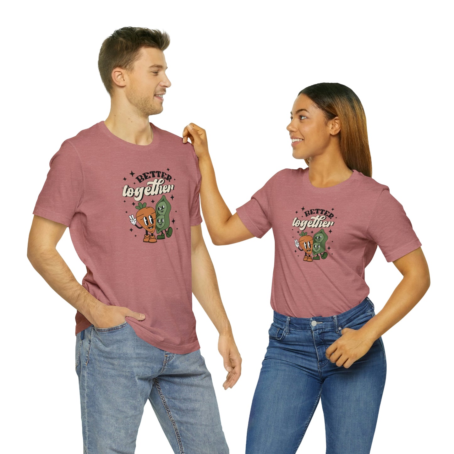 Better Together Print Jersey Short Sleeve Tee