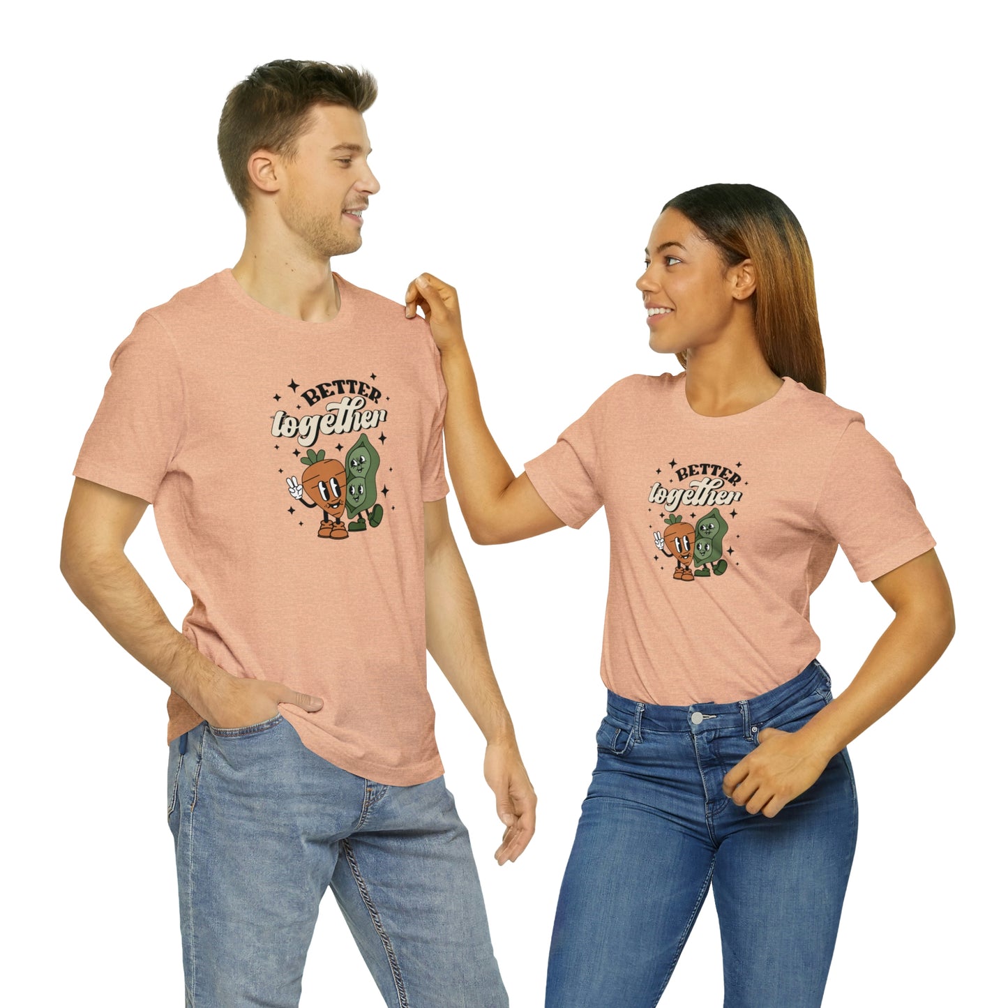 Better Together Print Jersey Short Sleeve Tee