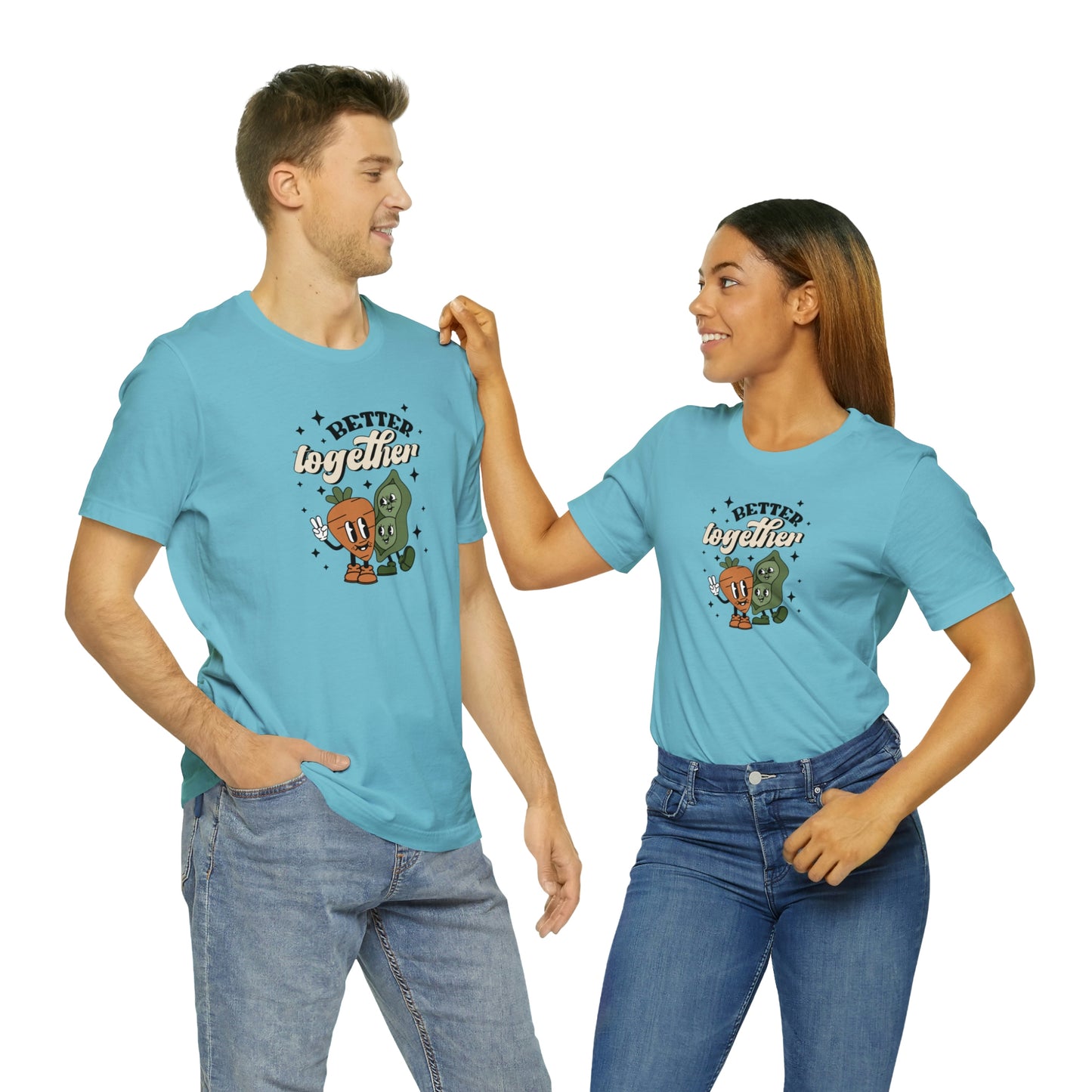Better Together Print Jersey Short Sleeve Tee