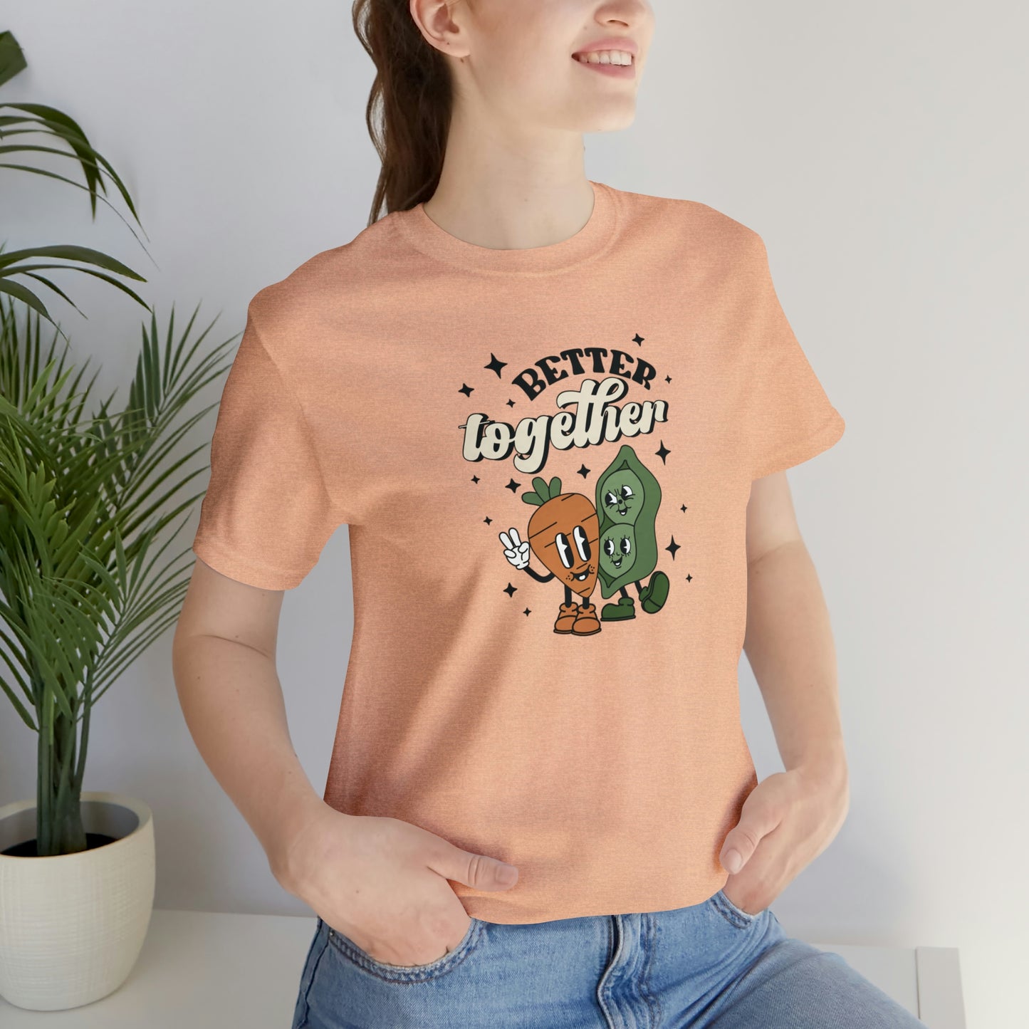 Better Together Print Jersey Short Sleeve Tee