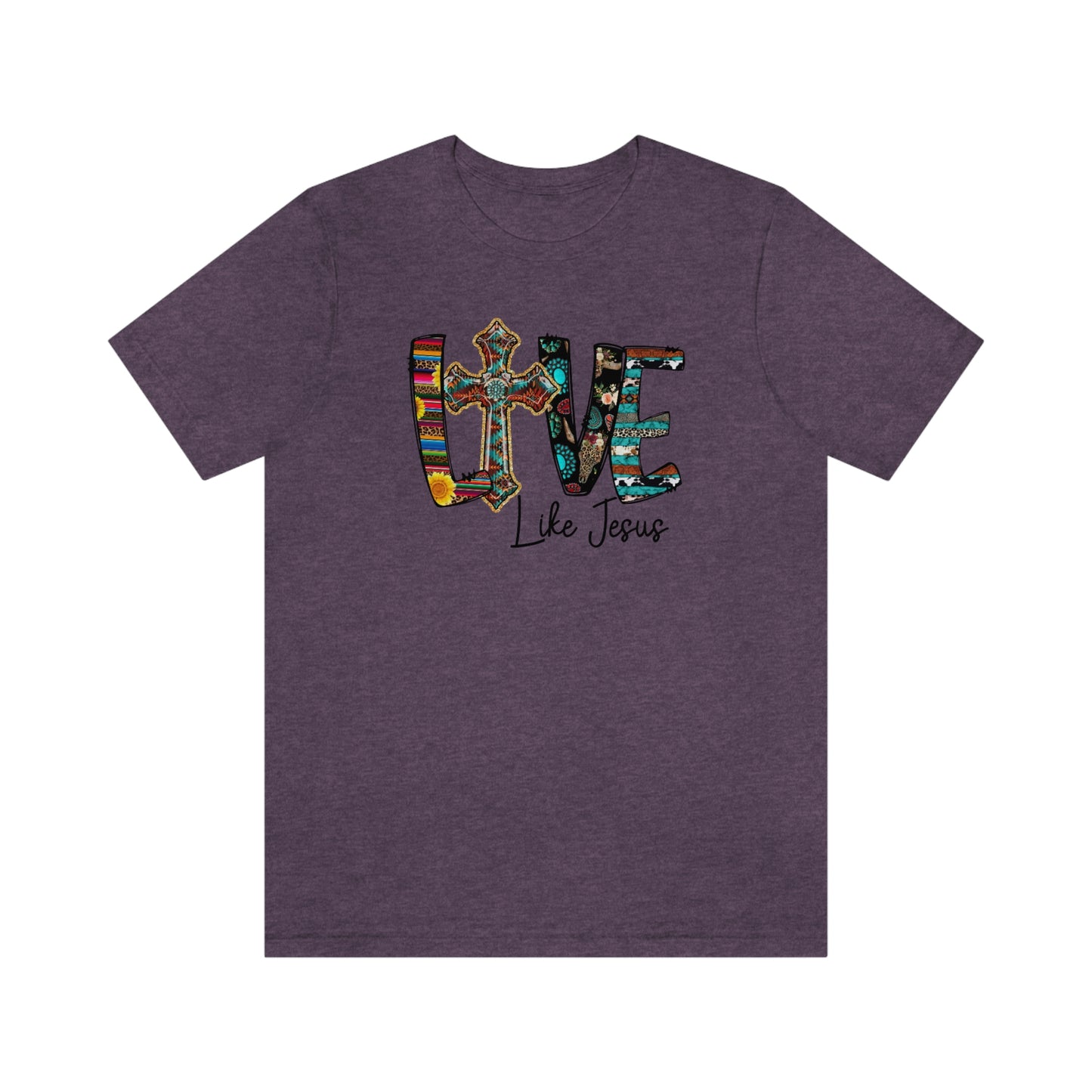 Live Like Jesus Unisex Jersey Short Sleeve Tee