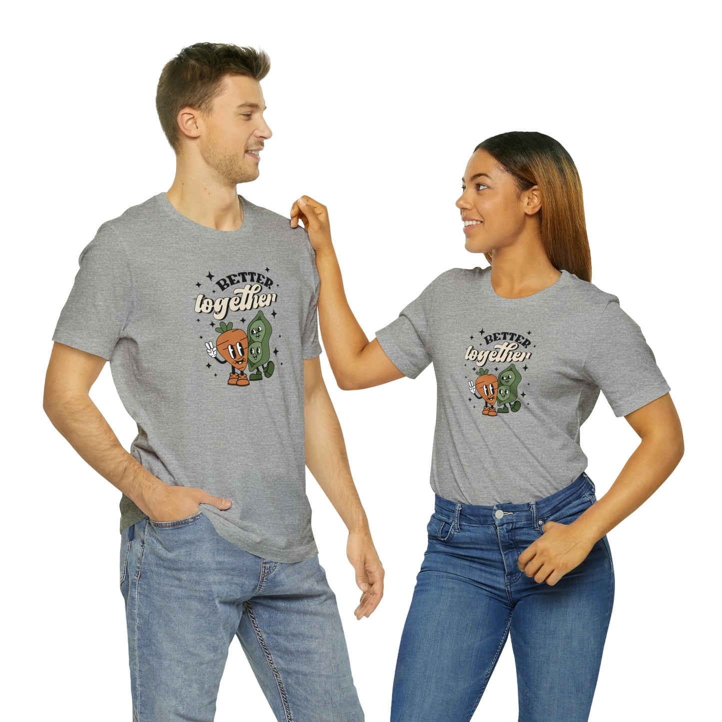 Better Together Print Jersey Short Sleeve Tee