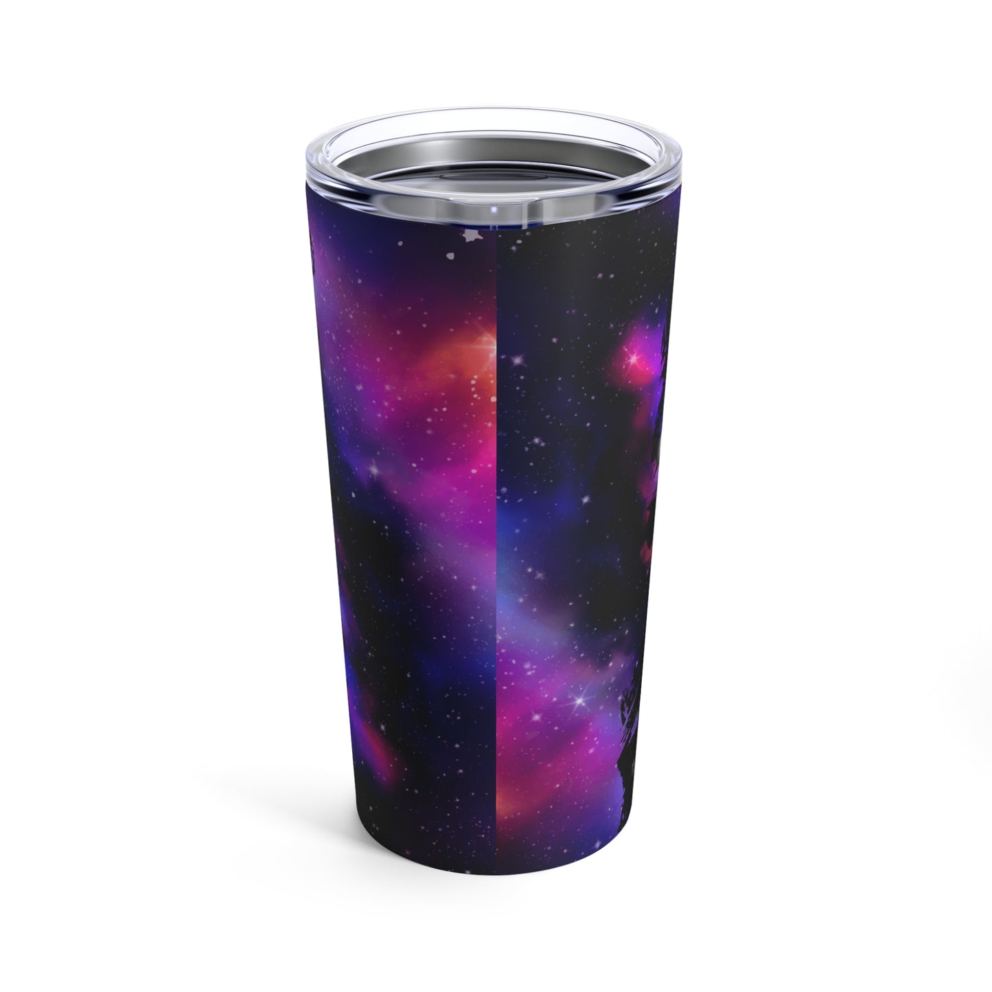 Frankenstein Skinny Steel Tumbler with Straw, 20oz