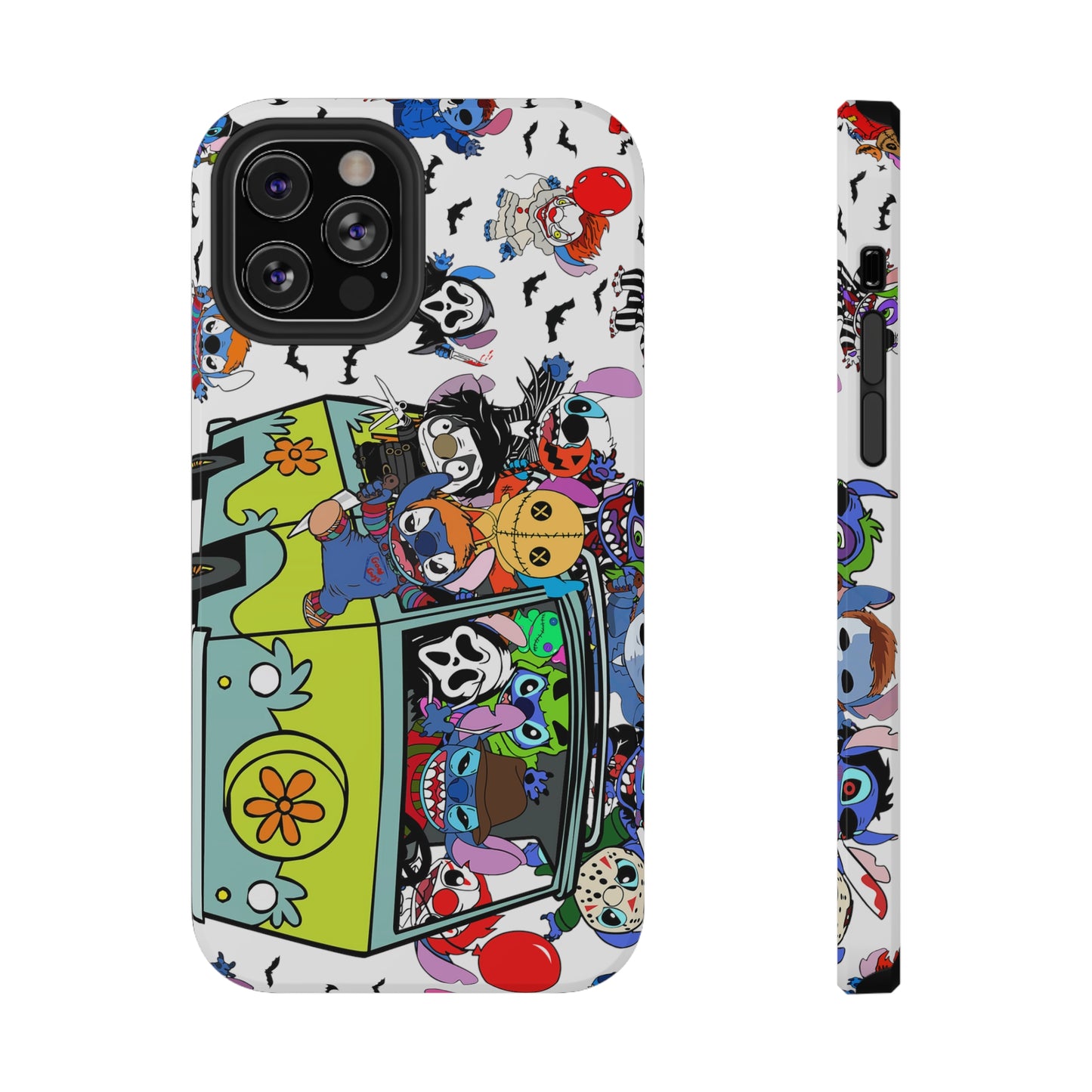 Halloween Mystery Machine Print Impact-Resistant Cases
