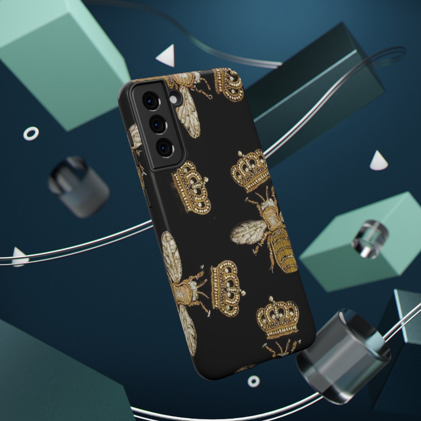 Queen Bee Print Impact-Resistant Cases
