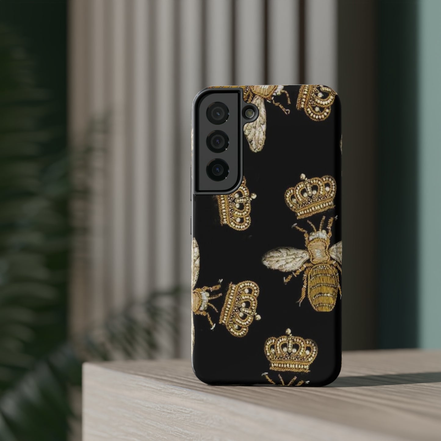 Queen Bee Print Impact-Resistant Cases