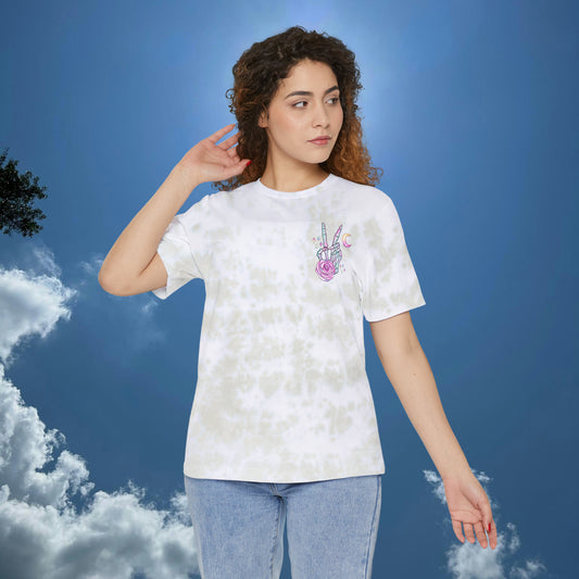 Spooky Vibes Unisex FWD Fashion Tie-Dyed T-Shirt