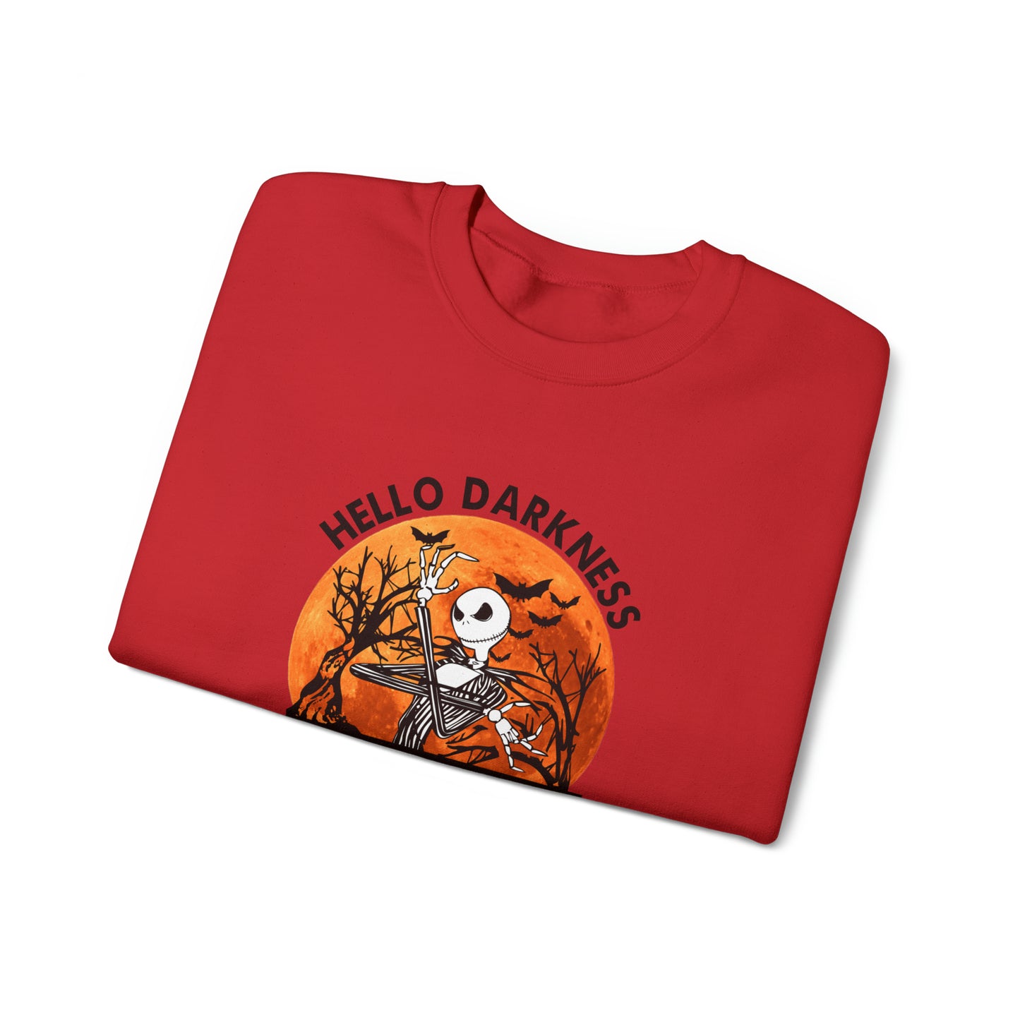 Hello Darkness My Old Friend, Unisex Heavy Blend™ Crewneck Sweatshirt
