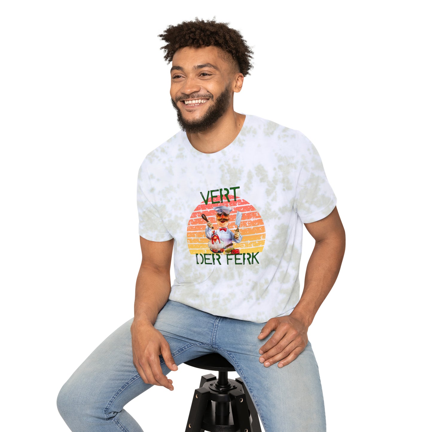 What Da Ferk Unisex FWD Fashion Tie-Dyed T-Shirt
