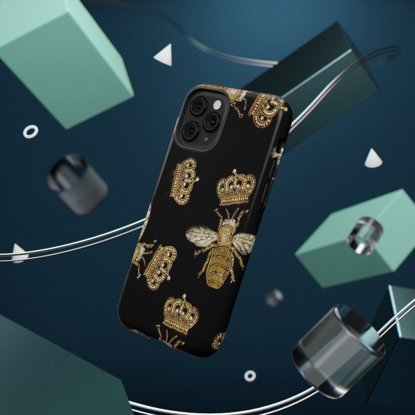 Queen Bee Print Impact-Resistant Cases