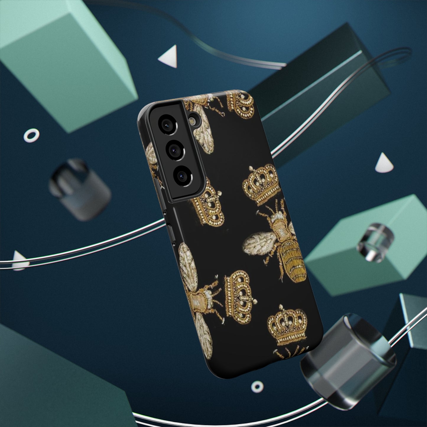 Queen Bee Print Impact-Resistant Cases