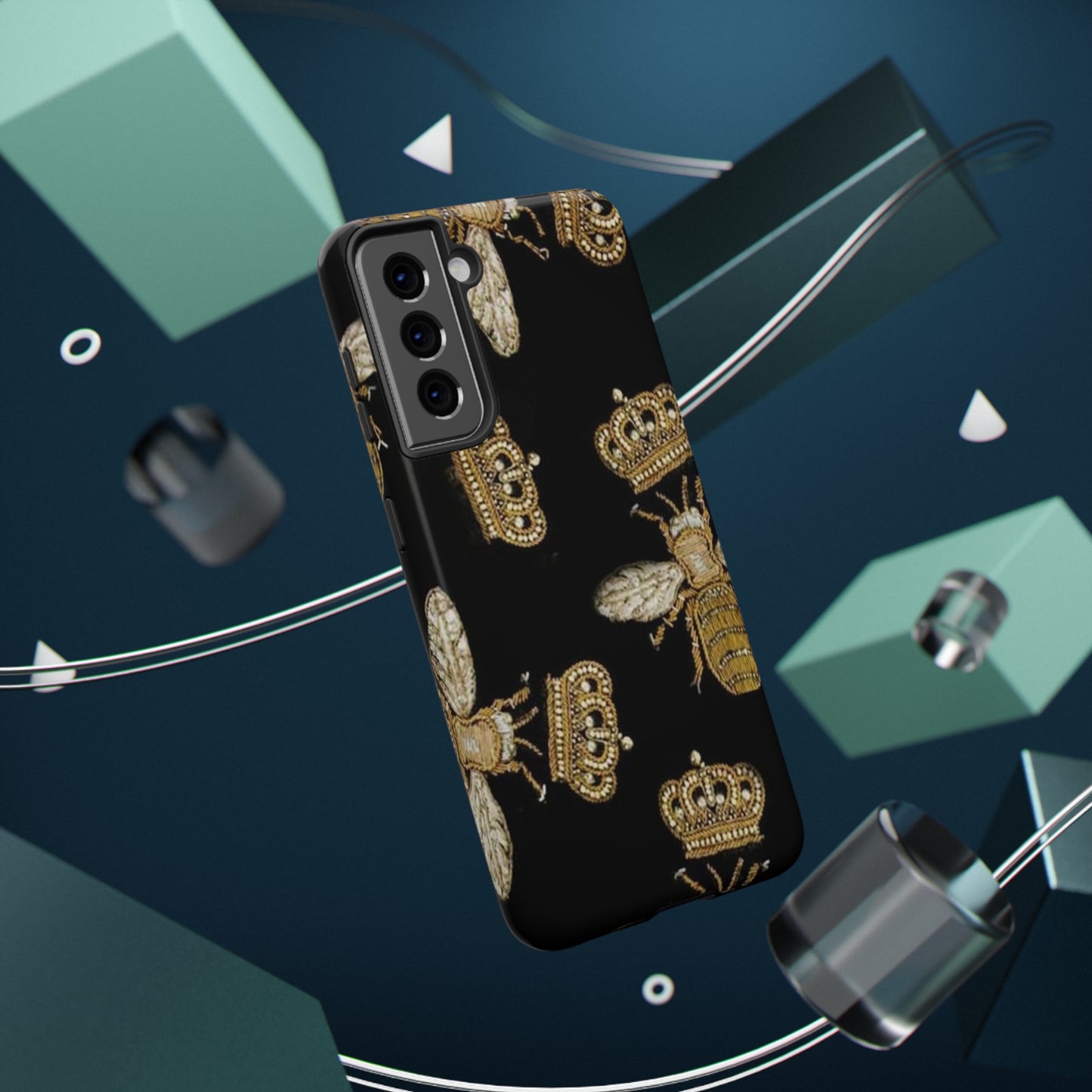 Queen Bee Print Impact-Resistant Cases