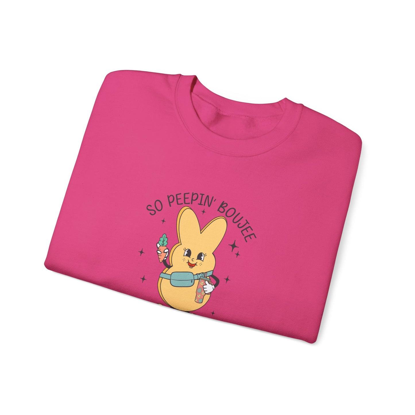 So Peein’ Boujee, Unisex Heavy Blend™ Crewneck Sweatshirt
