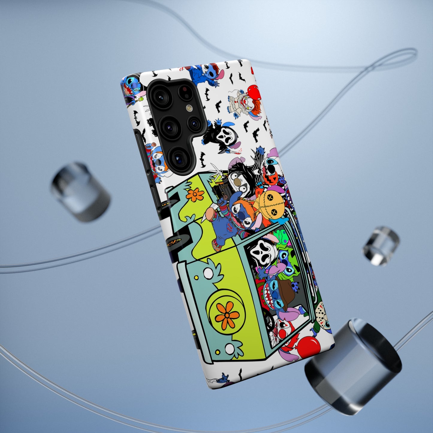 Halloween Mystery Machine Print Impact-Resistant Cases
