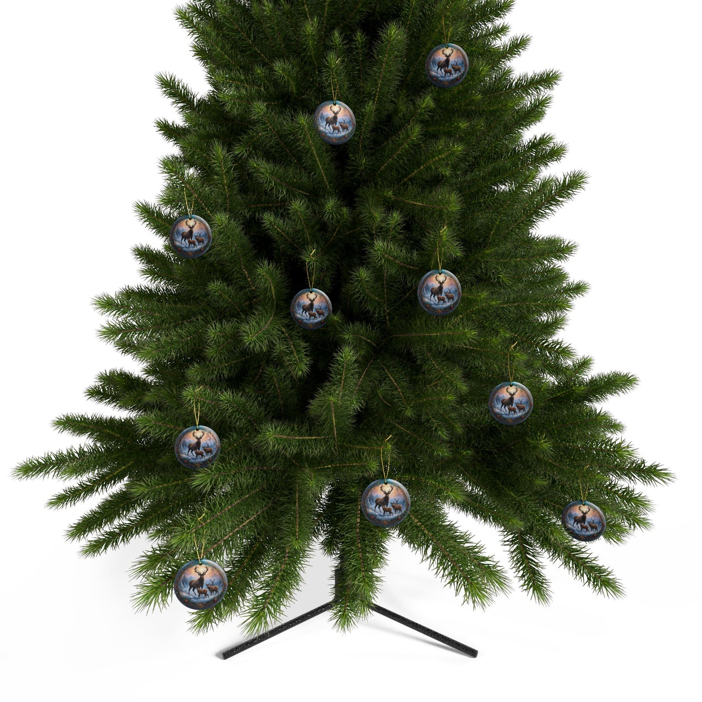 Reindeer Ceramic Ornaments (1pcs, 5pcs, 10pcs, 20pcs)