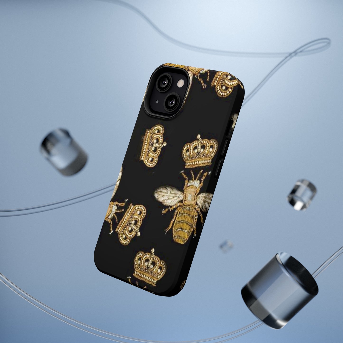 Queen Bee Print Impact-Resistant Cases