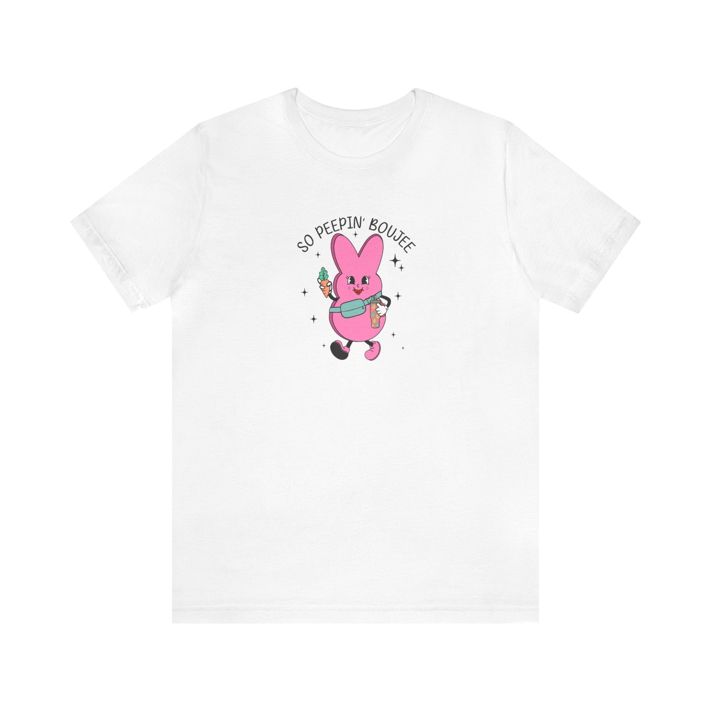 So Peepin’ Boujee Print Jersey Short Sleeve Tee