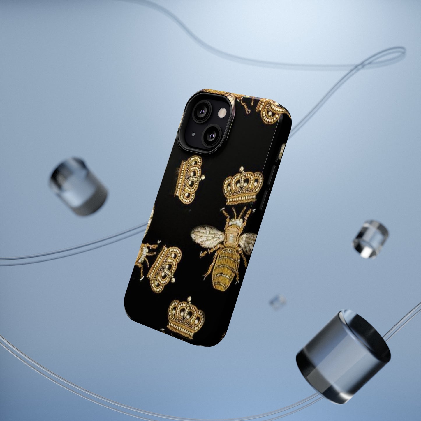Queen Bee Print Impact-Resistant Cases