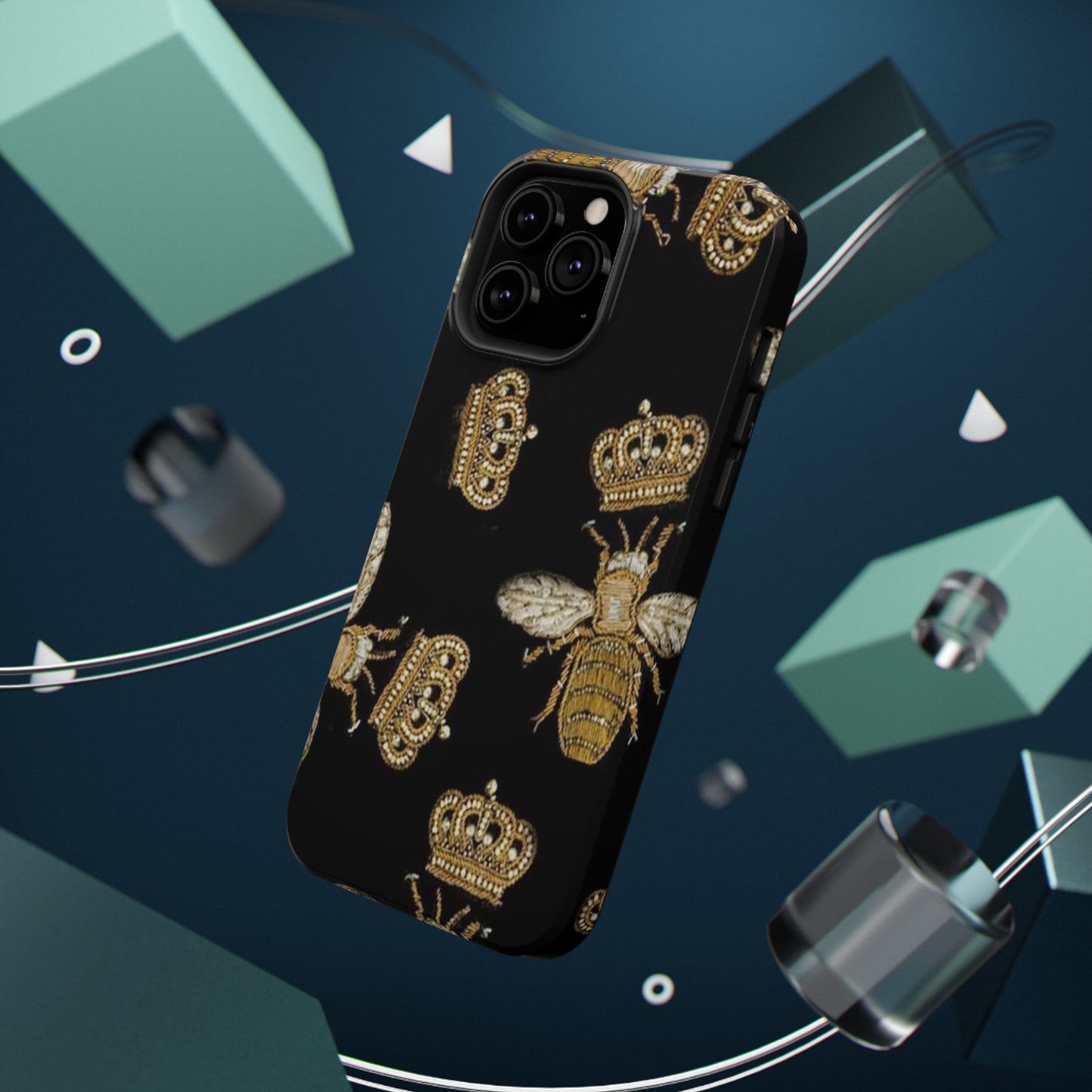 Queen Bee Print Impact-Resistant Cases