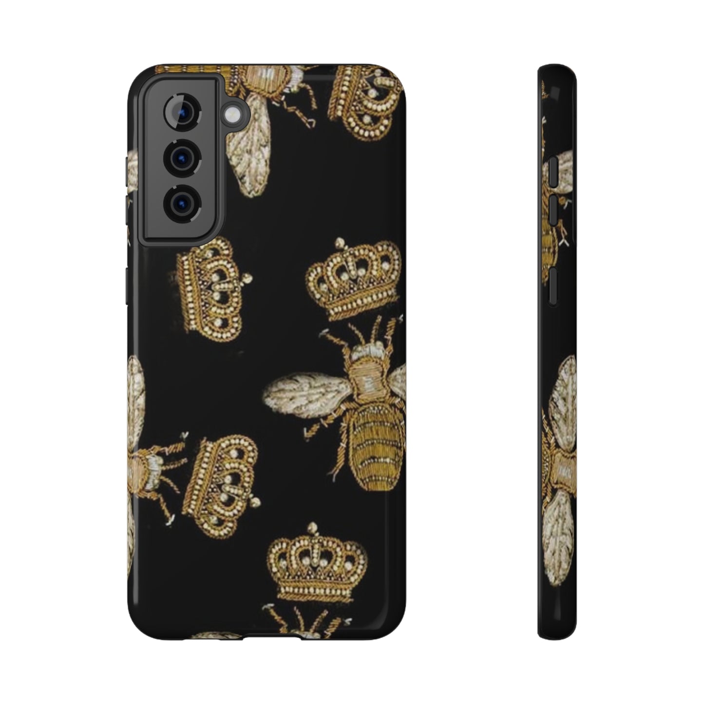 Queen Bee Print Impact-Resistant Cases