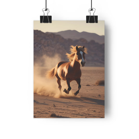 Running Mustang 8”x11” Art Print