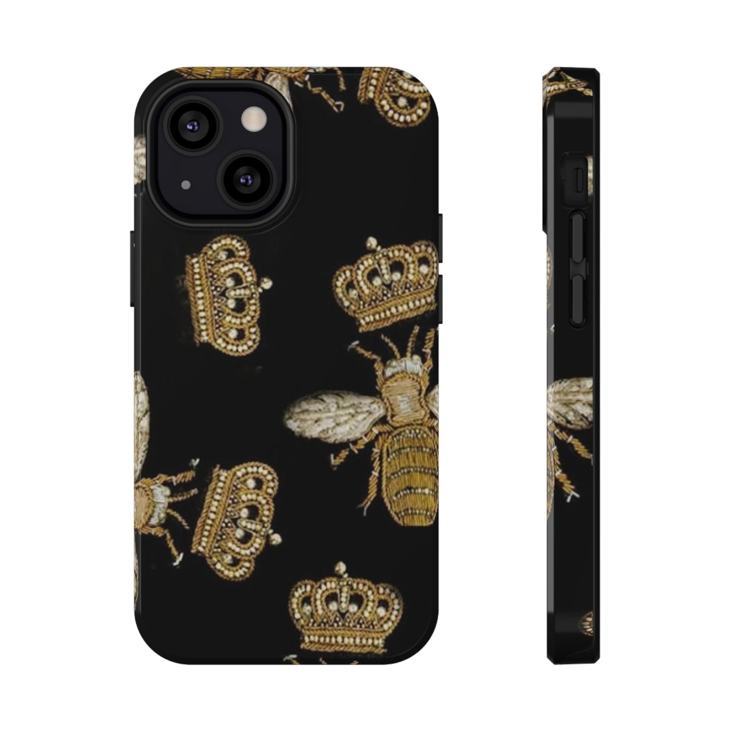 Queen Bee Print Impact-Resistant Cases