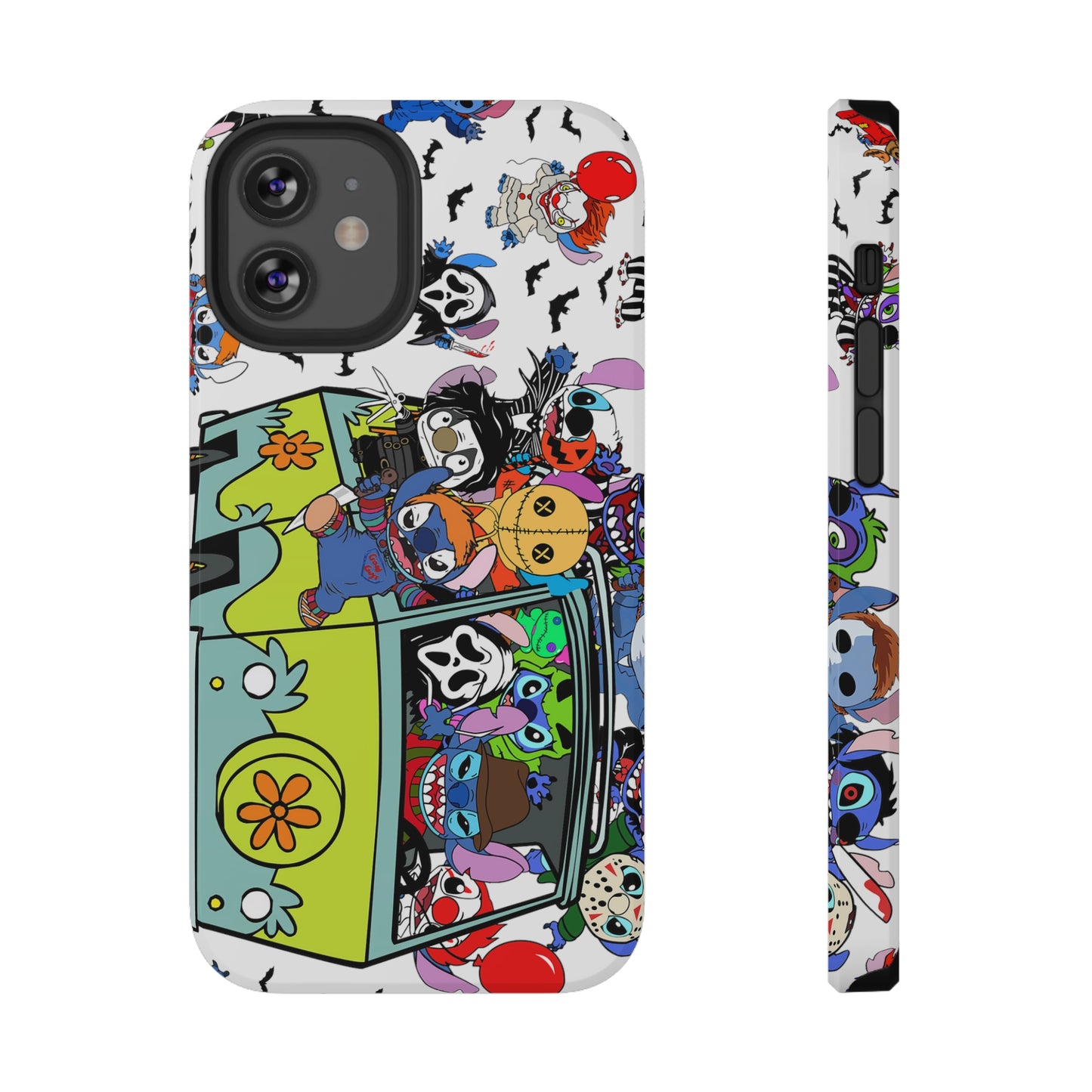 Halloween Mystery Machine Print Impact-Resistant Cases