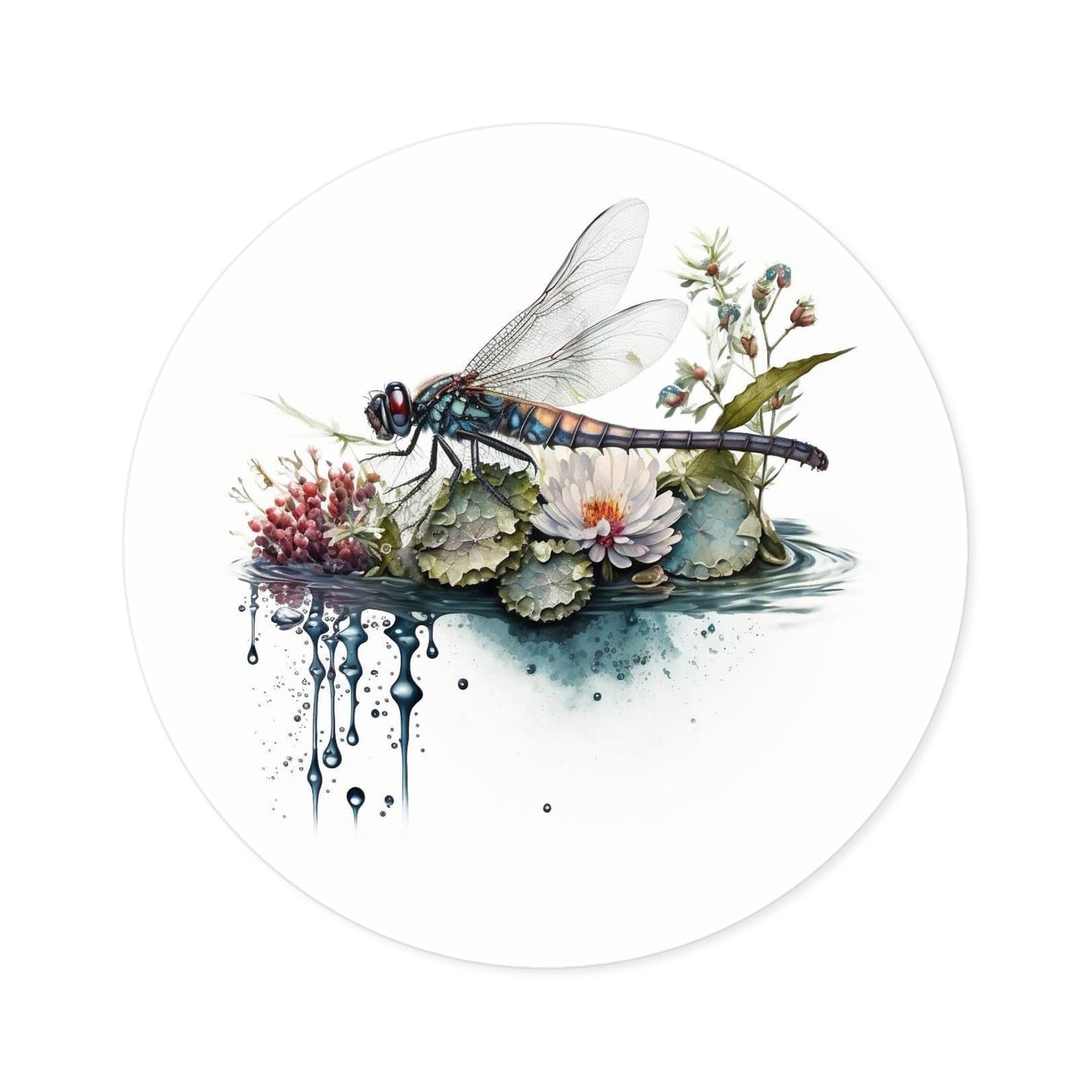 Firefly, Round Stickers, IndoorOutdoor