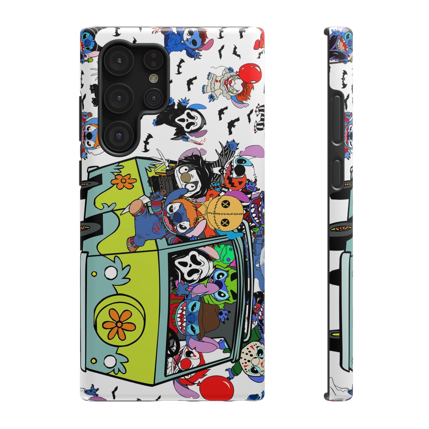 Halloween Mystery Machine Print Impact-Resistant Cases
