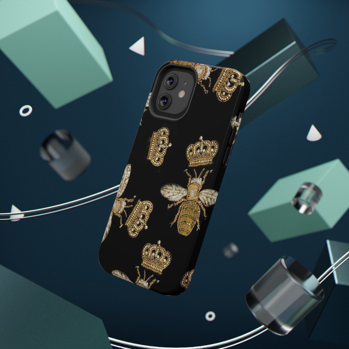 Queen Bee Print Impact-Resistant Cases
