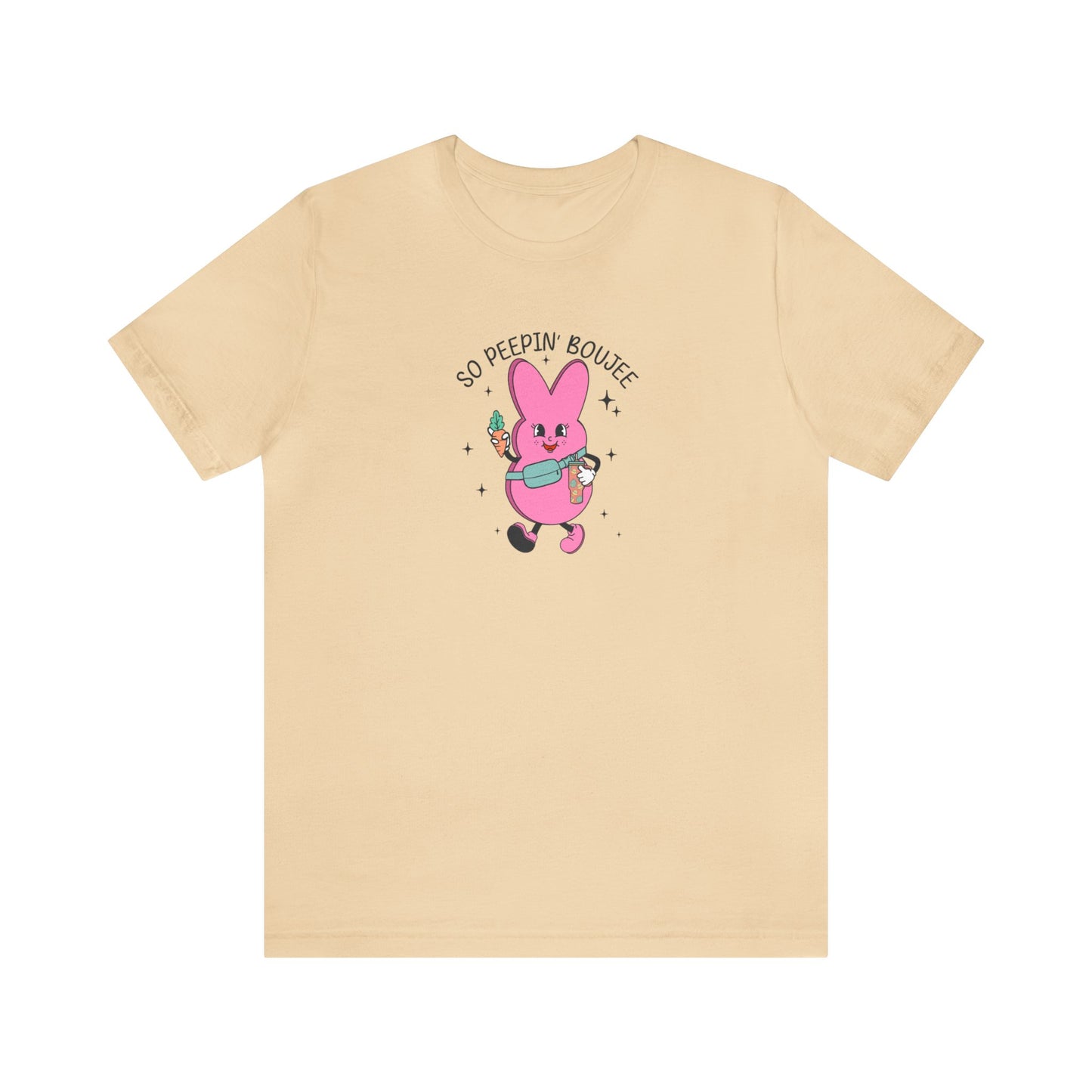So Peepin’ Boujee Print Jersey Short Sleeve Tee