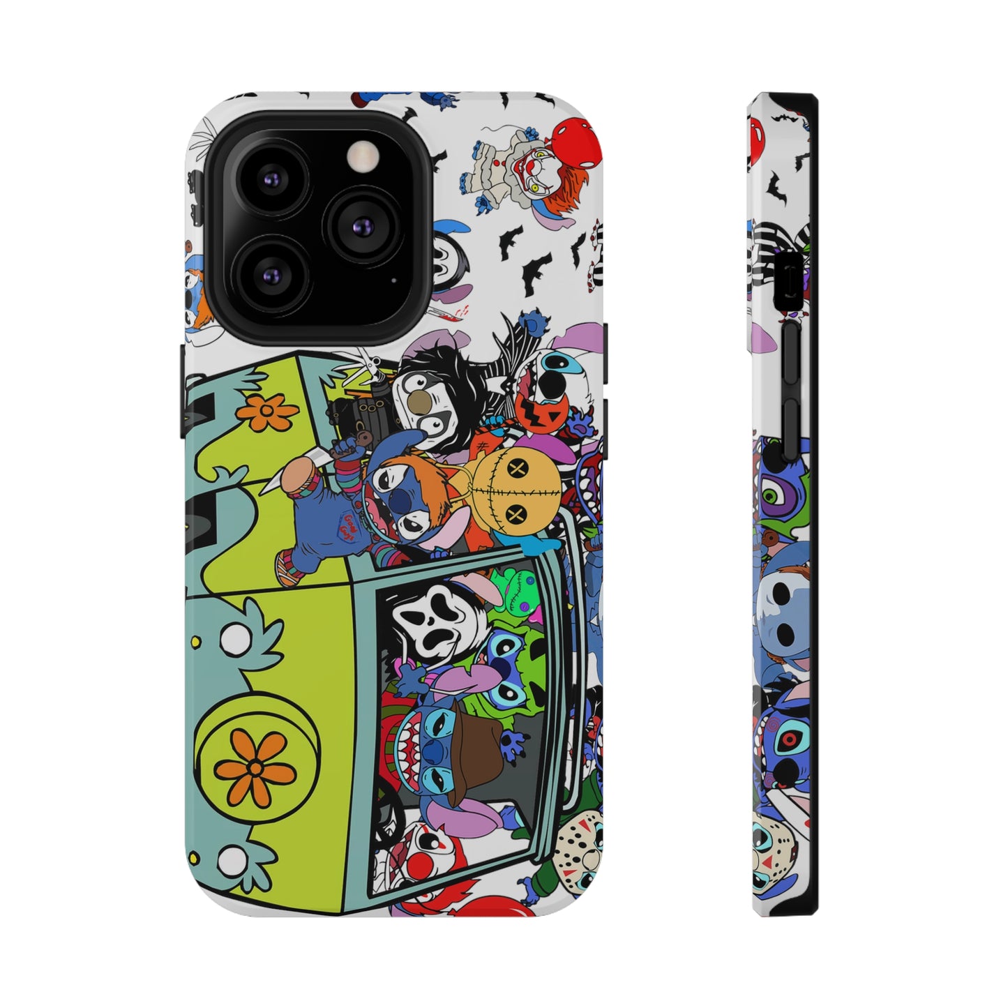 Halloween Mystery Machine Print Impact-Resistant Cases