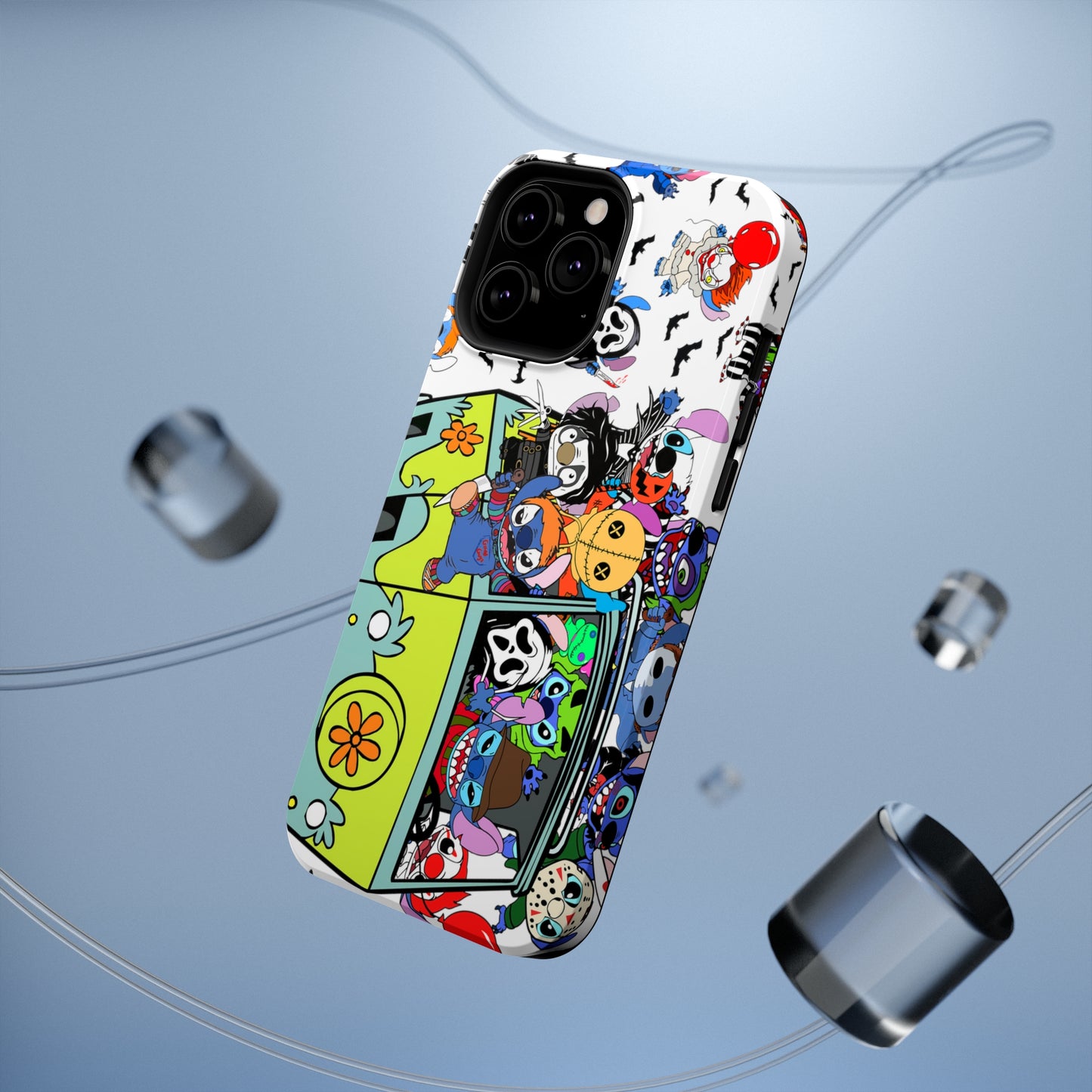 Halloween Mystery Machine Print Impact-Resistant Cases