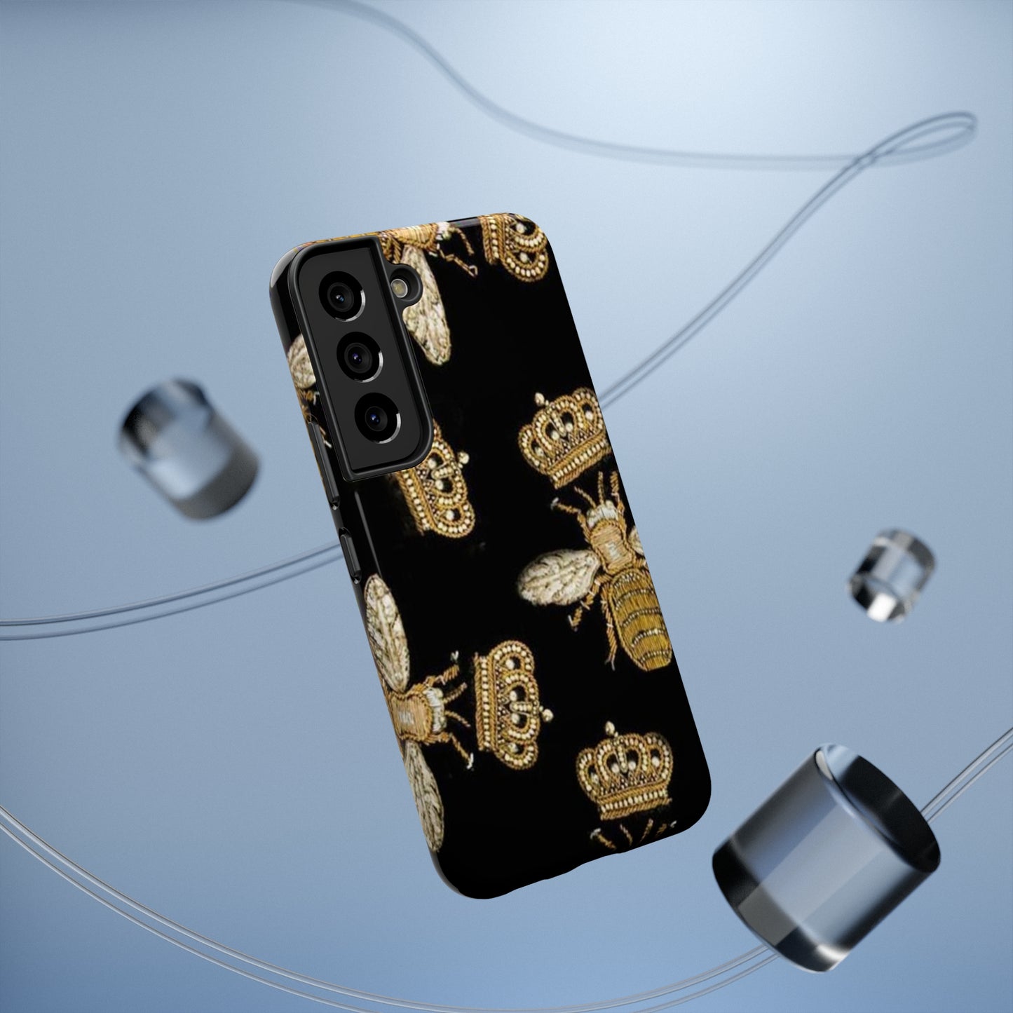 Queen Bee Print Impact-Resistant Cases