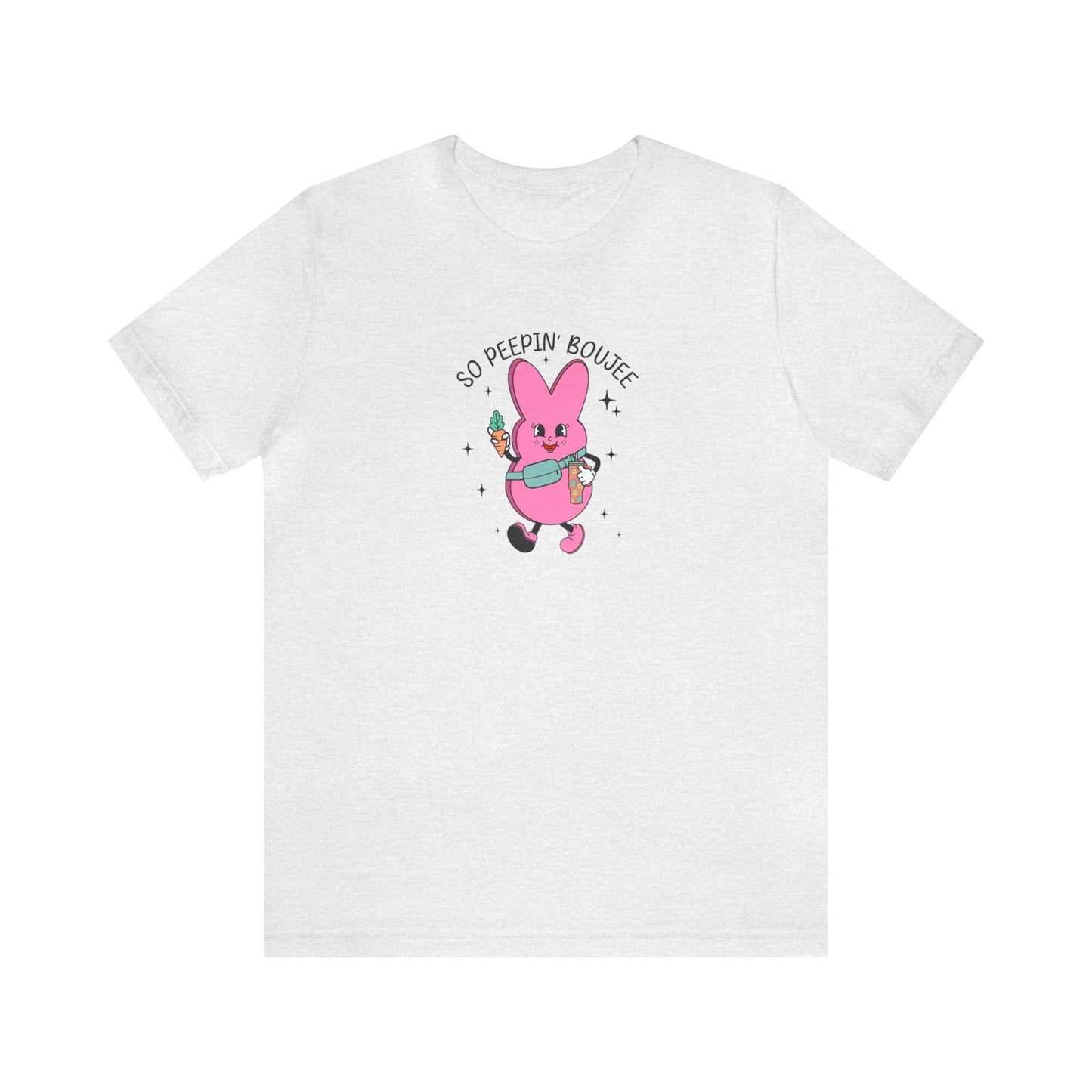 So Peepin’ Boujee Print Jersey Short Sleeve Tee