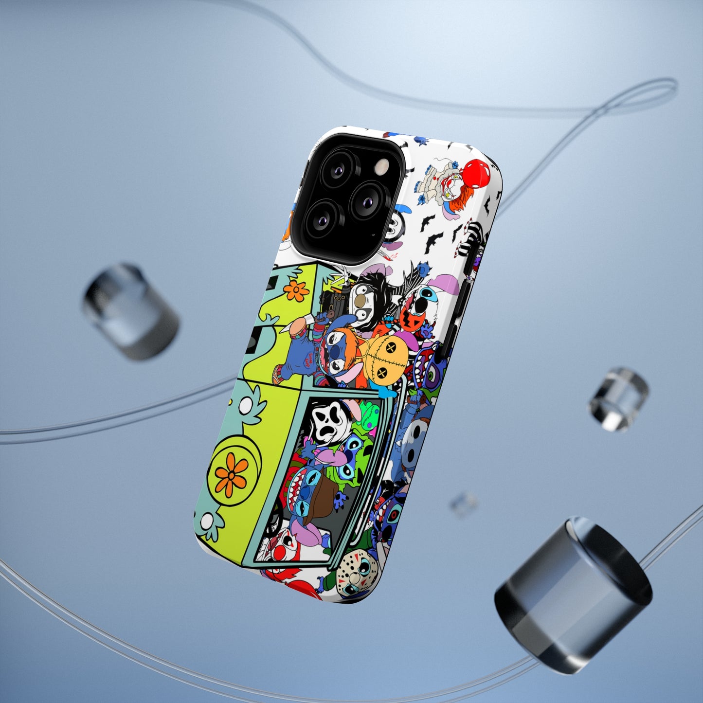 Halloween Mystery Machine Print Impact-Resistant Cases