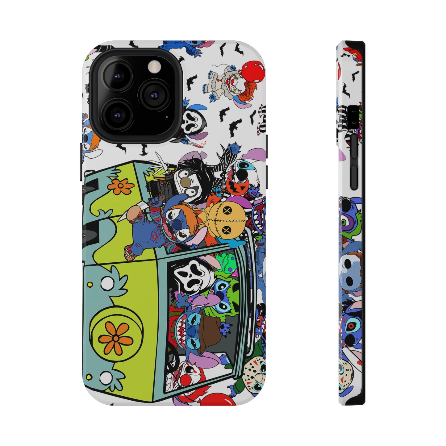 Halloween Mystery Machine Print Impact-Resistant Cases