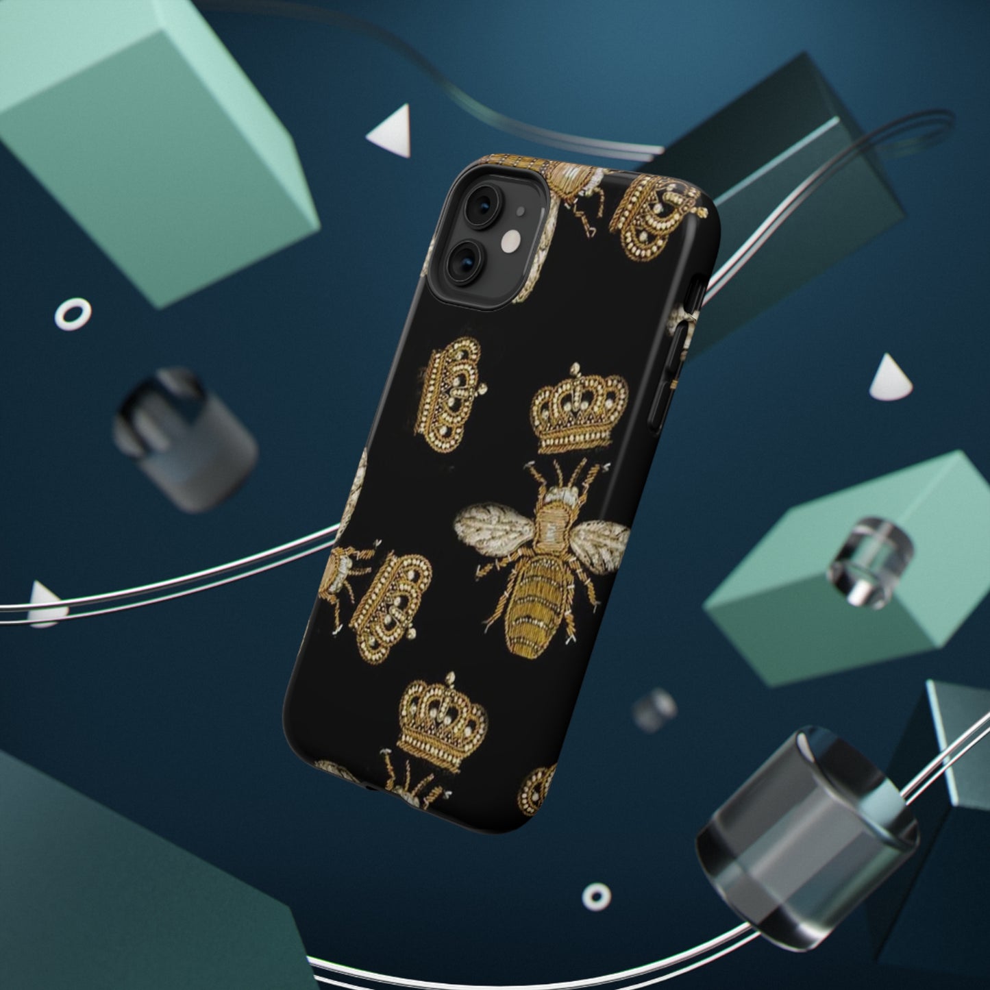 Queen Bee Print Impact-Resistant Cases