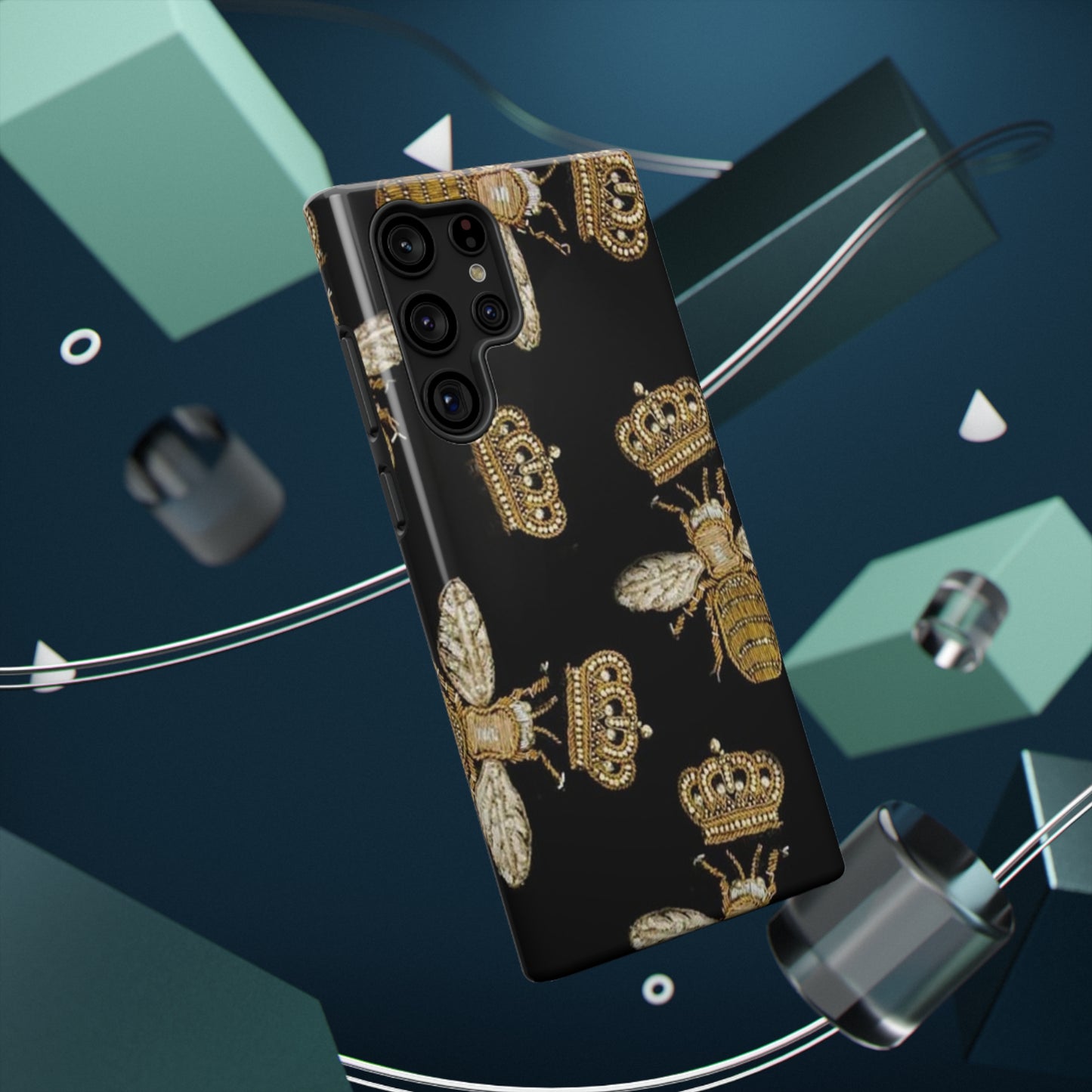 Queen Bee Print Impact-Resistant Cases