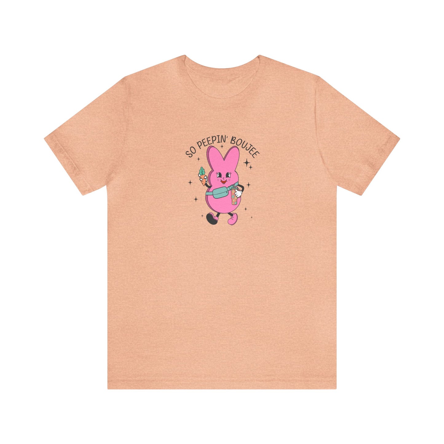 So Peepin’ Boujee Print Jersey Short Sleeve Tee